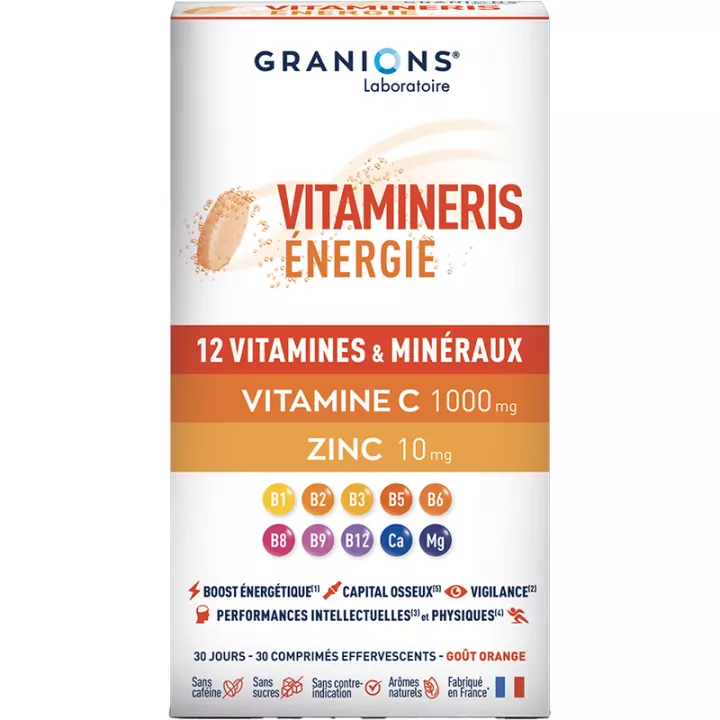 Vitamineris Énergie 1000 mg Granions