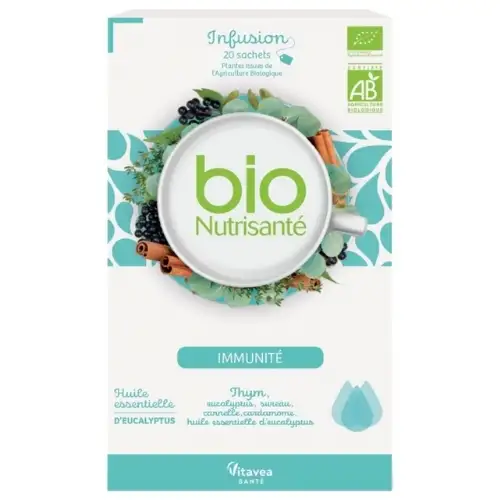 Vitavea Bio Nutrisanté Infusion Immunité 20 sachets