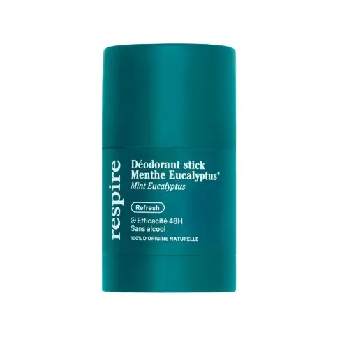 RESPIRE - Déodorant stick Menthe Eucalyptus - 50g