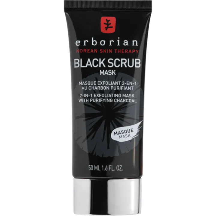 Erborian Black Scrub Masque Exfoliant 2 en 1 50 ml