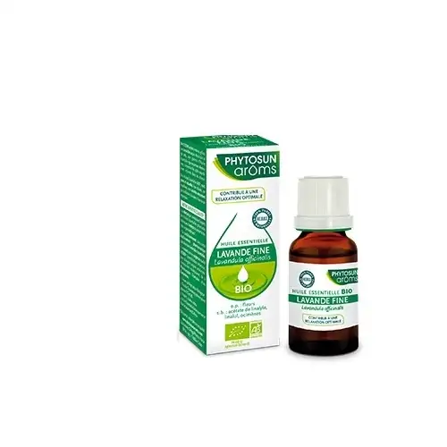 LAVANDE FINE Huile Essentielle BIO (10ml) PHYTOSUN AROMS
