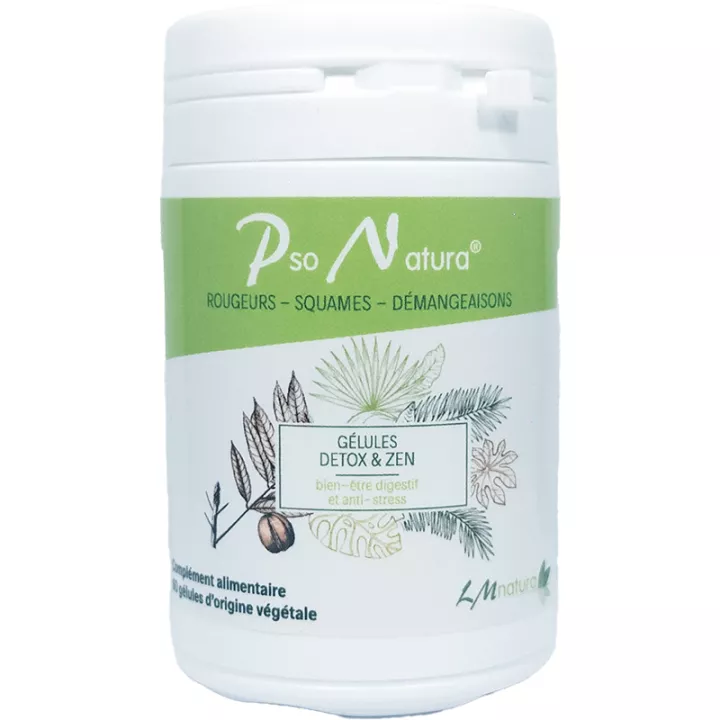 Pso Natura Detox Et Zen 60 gélules