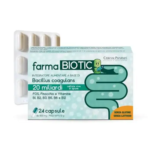Farmabiotic Cisbani Pharma 24 Gélules
