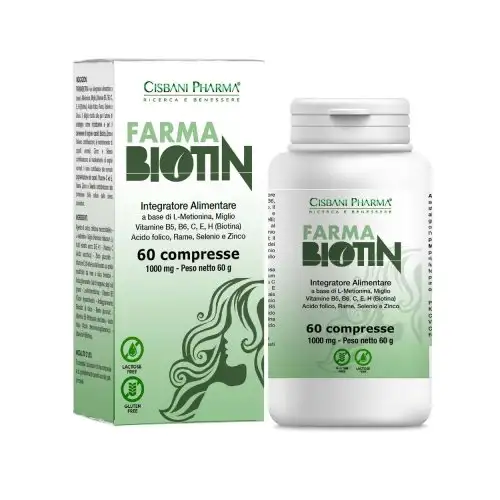 Farmabiotine Cisbani Pharma 60 Comprimés