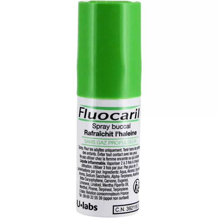 Fluocaril Spray Buccal Rafraîchit l'Haleine 15 ml