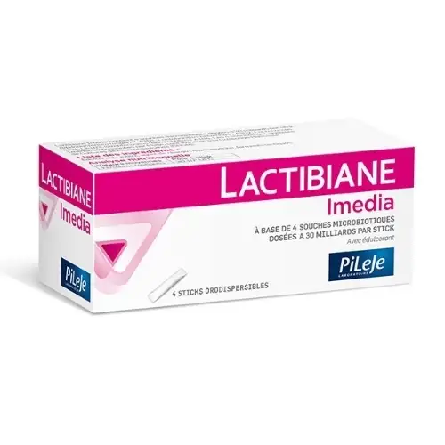 LACTIBIANE Imedia 4 sticks Pileje