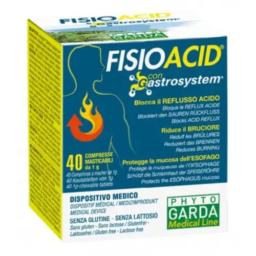 FISIOACIDE 40CPR À CROQUER