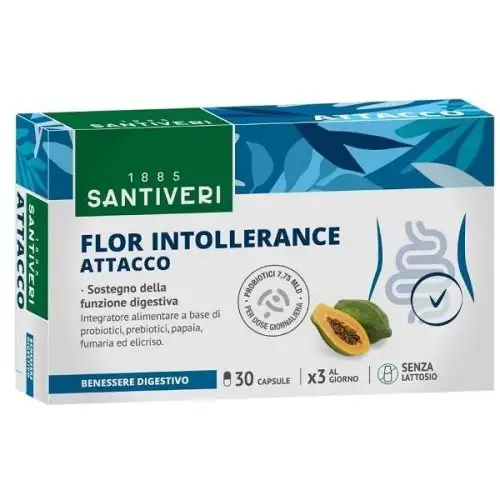 FLOR INTOLÉRANCE ATTAQUE 30CPS