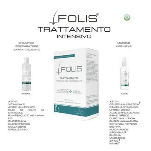 SOIN FOLIS® - 1 LOTION 100ml + 1 SHAMPOOING 200ml