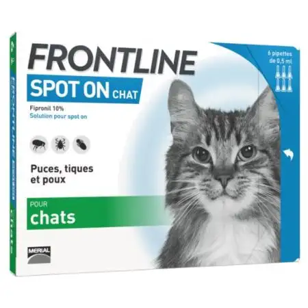 Chat Spot-On - 3 pipettes de 0.5ml
