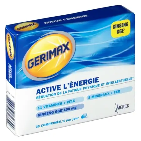 Gerimax active energie, 30 comprimés