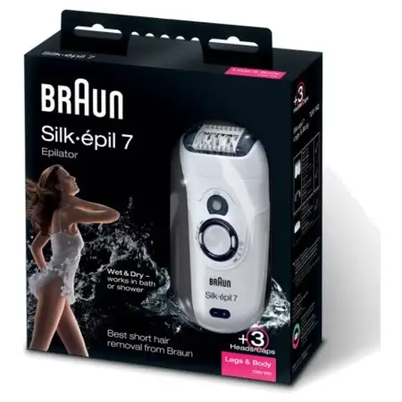 Épilateur Silk-épil 7  Legs & body - wet & dry 7281