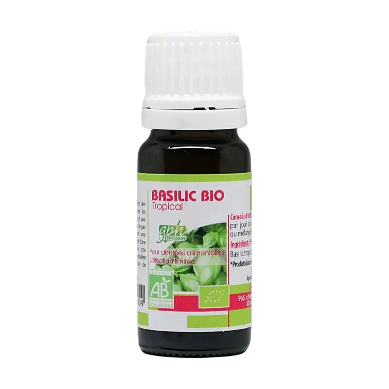 GPH DIFFUSION BASILIC TROPICAL huile essentielle |10 ml
