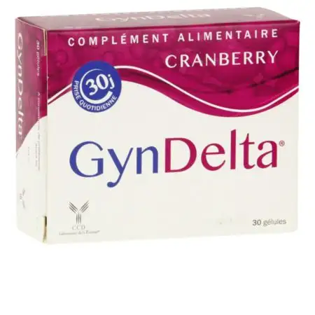 GYNDELTA - 30 gélules - Lutte contre les Cystites et problèmes urinaires