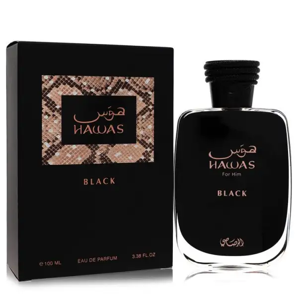 Hawas Black Eau De Parfum Spray Homme