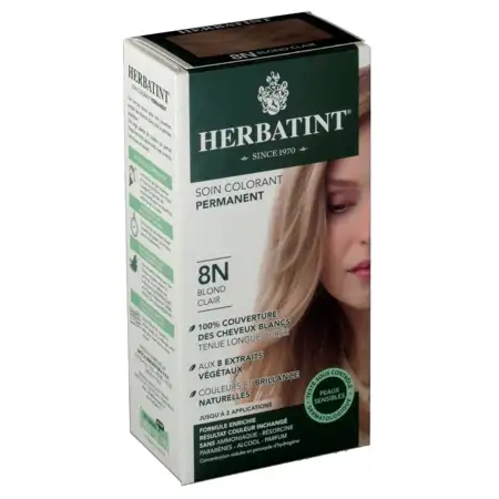 Herbatint teint capil8n blond clair, 2 x 60 ml