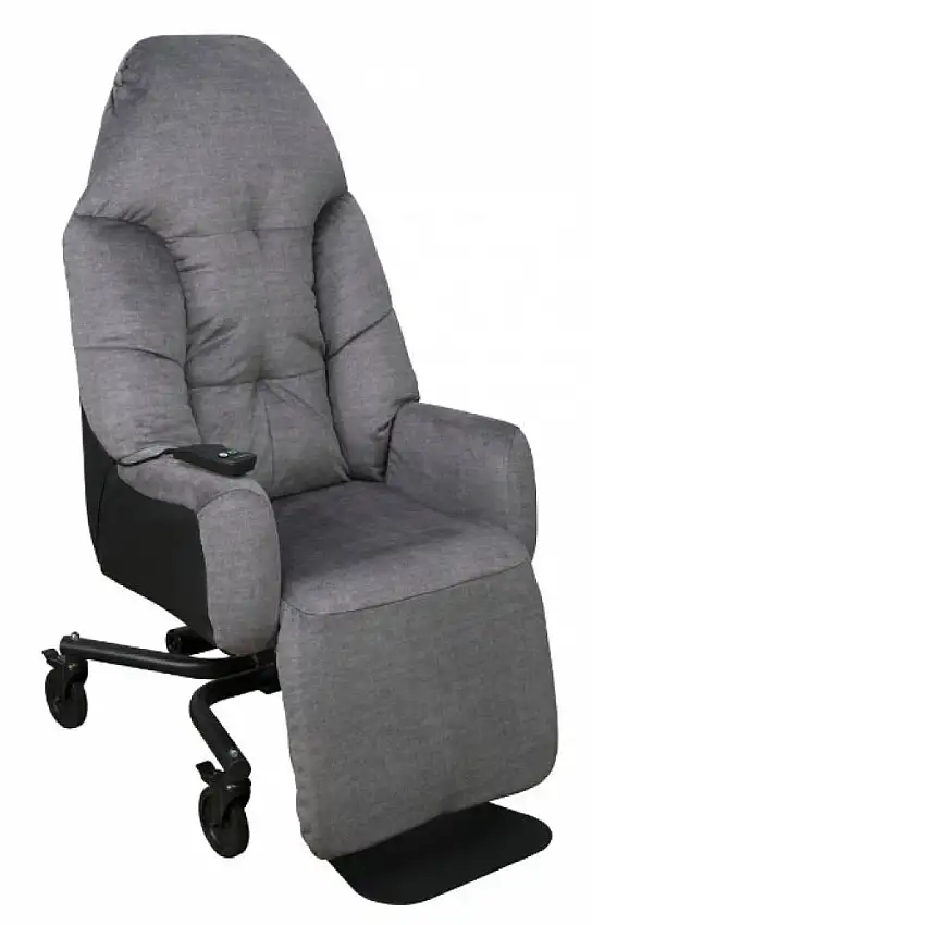 INNOV'SA -  LIBERTY e II Fauteuil à pousser électrique détente ultra maniable LIBERTY e II velours galène
