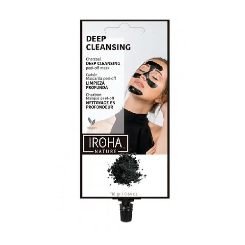 Iroha Nature - Masque charbon - 18g