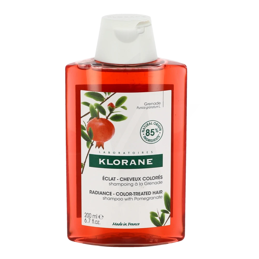Klorane Capillaire Shampoing Grenade Flacon De 200 Ml