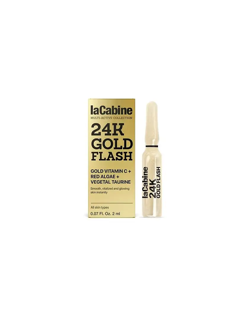 LaCabine 24K Gold Flash Édition Limitée 1 Ampoule