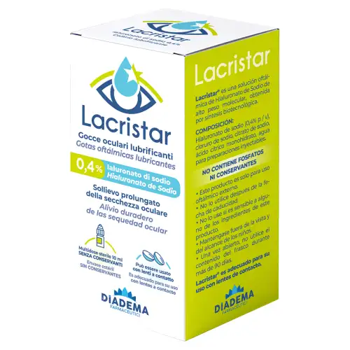 LACRISTAR DIADEMA GOUTTES OCULAIRES 10ML