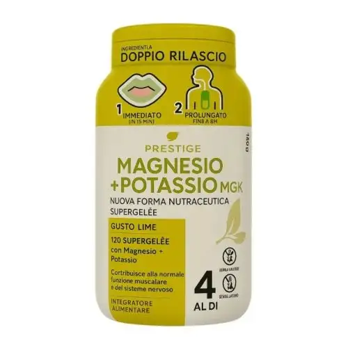 Magnesio + Potassio MGK Prestige 120 Supergelèe