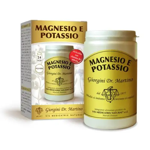 Magnésium et Potassium Poudre Dr. Giorgini 180g