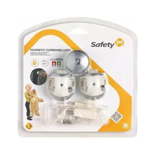 Serrure de Placard Magnétique Safety 1st 2 Pièces