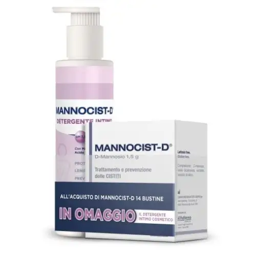 MANNOCIST-D® 14 Bustine + Detergente Omaggio