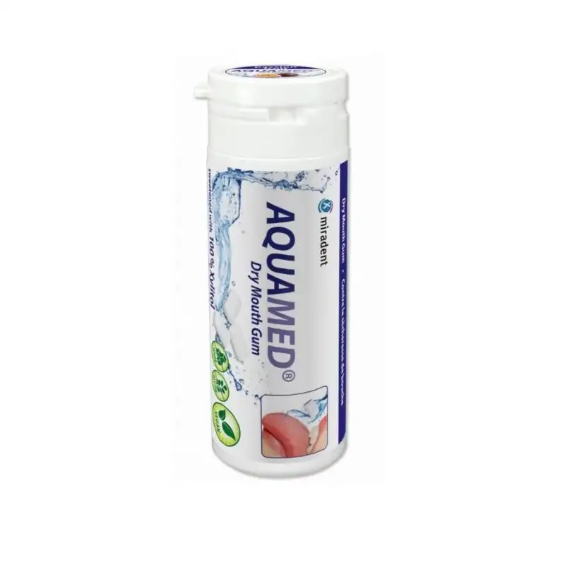 MIRADENT AQUAMED CHEWINH-GUM PASSIONSFRUCHT B30
