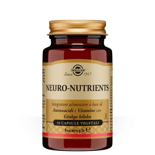 NEURO-NUTRIMENTS SOLGAR® 30 Capsules Végétariennes