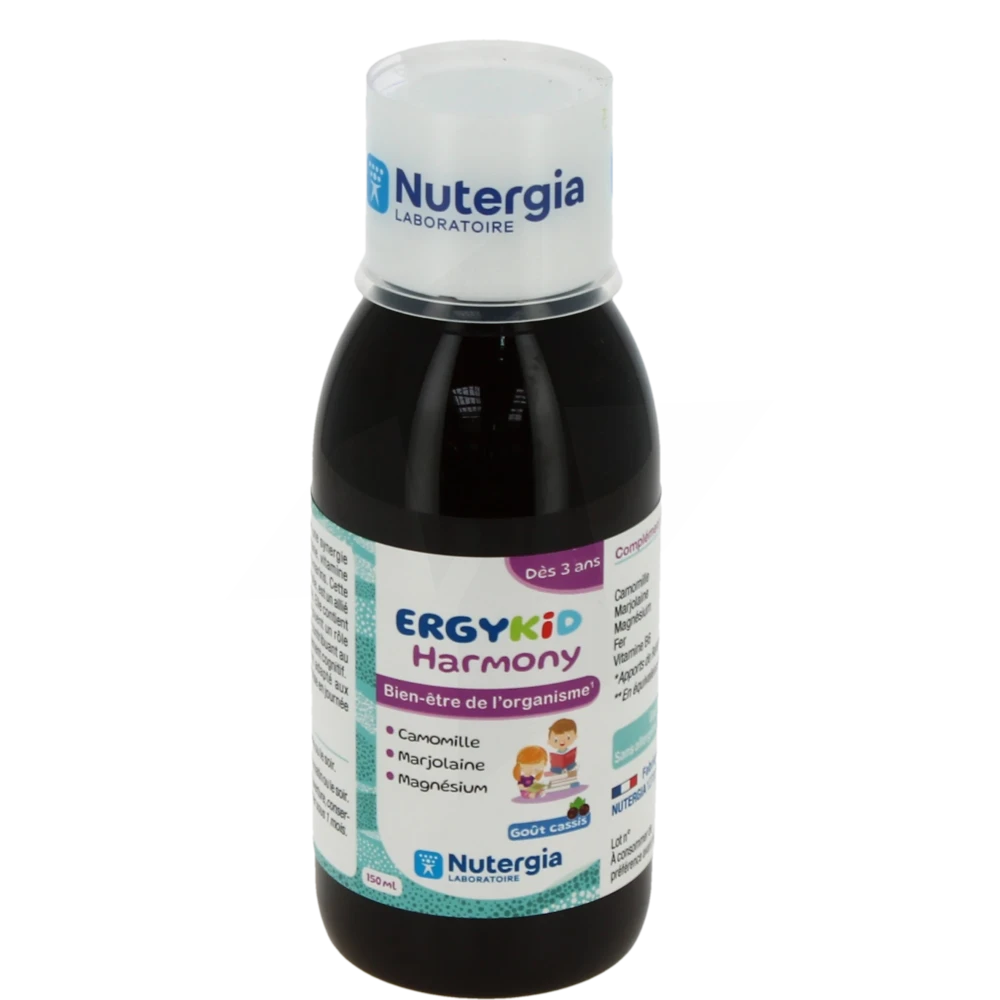 Nutergia Ergykid Harmony Solution Buvable Flacon De 150 Ml