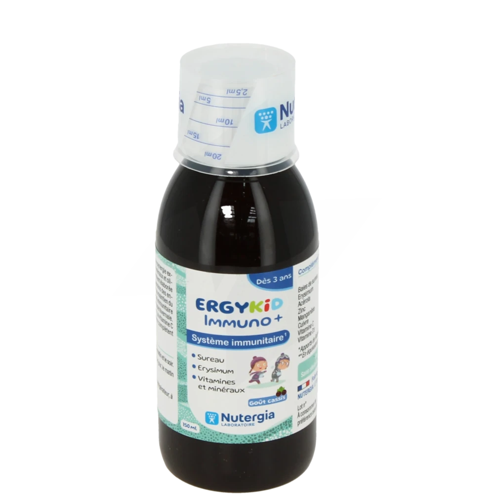 Nutergia Ergykid Immuno + Sirop Flacon De 150 Ml