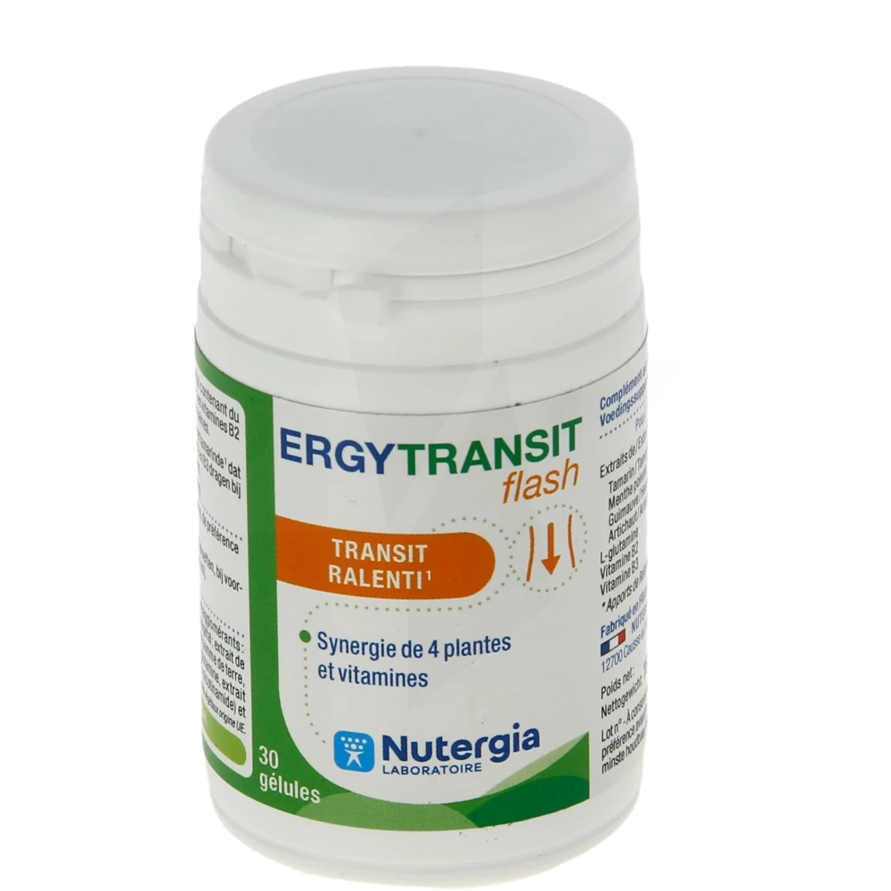Nutergia Ergytransit Flash Gélules Boîte De 30