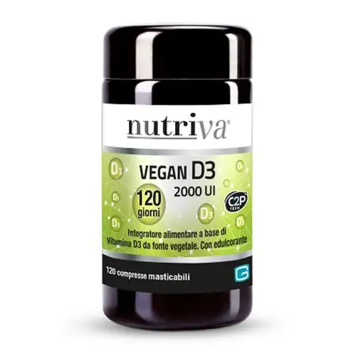 NUTRIVA VEGAN D3 120CPR