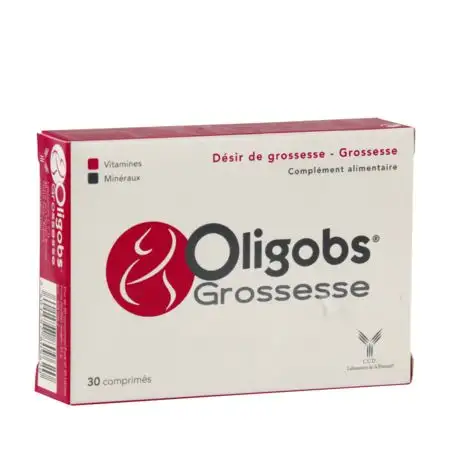 OLIGOBS GROSSESSE 30 comprimés - apport nutritionnel pour le 1er trimestre
