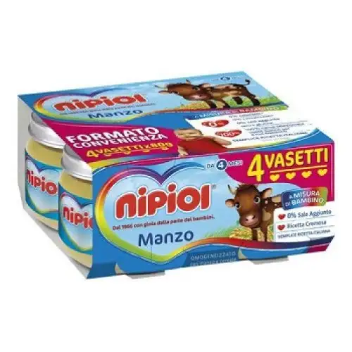 NIPIOL OMOG BOEUF 120GX4PZ