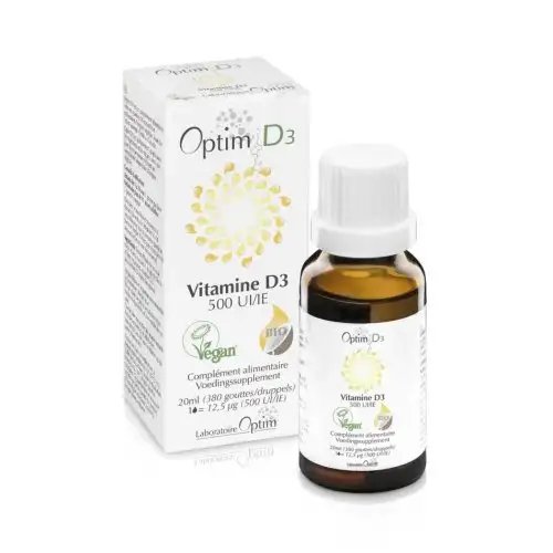 GOUTTES VÉGÉTALES VITAMINES OPTIM D3
