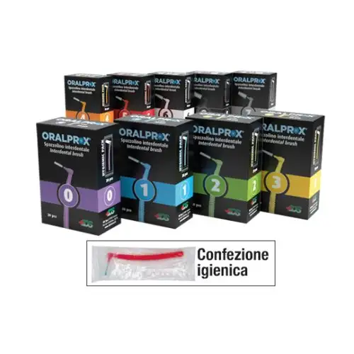 Scovolino Interdentale Mis.2 Verde OralProx 6 Pezzi