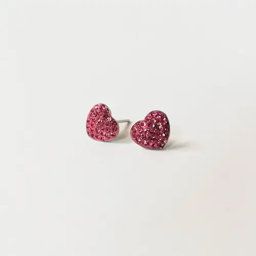 BIOJOUX 2100 COEUR ROSE 10MM