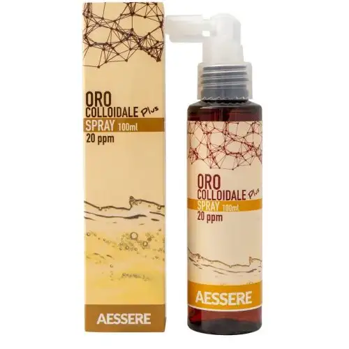 ORO COLLOIDALE PLUS SPRAY 20PPM AESSERE 100ml