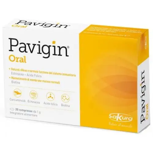 PAVIGINE ORALE 20 COMPRIMES