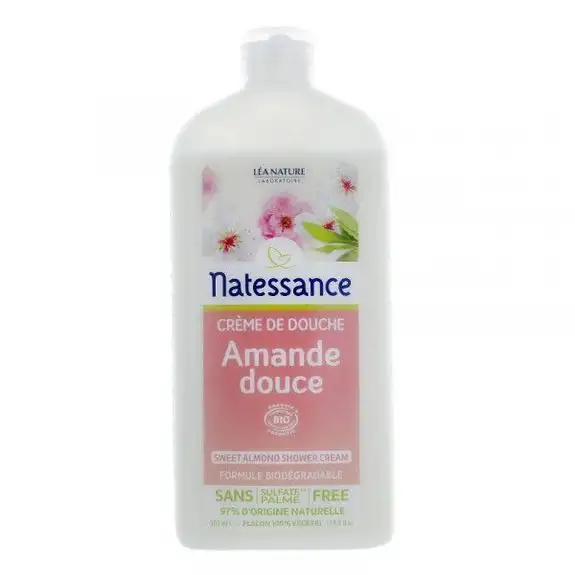 Natessance Créme de douche bio amande douce 500ml