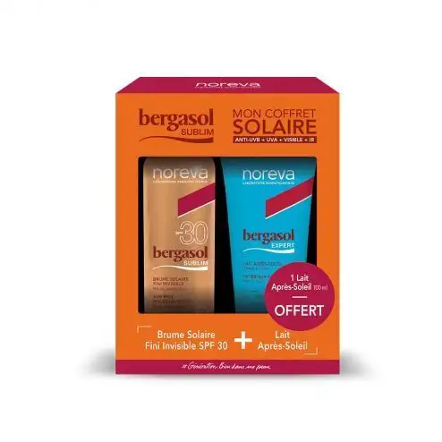 Bergasol Sublim Brume Solaire SPF30 150 ml + Lait Après-Soleil 100 ml