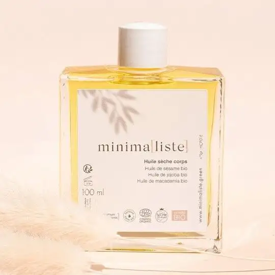 Minimaliste Huile sèche hydratante corps bio 100 ml