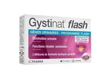 Gystinat Flash 3C Pharma 10 gélules + 10 comprimés