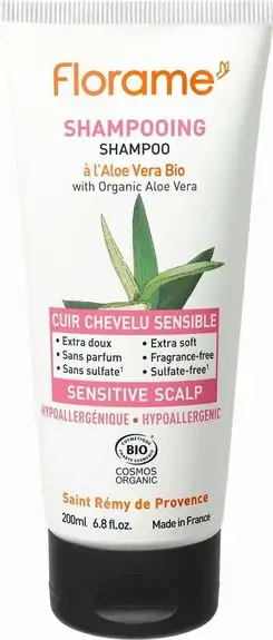 Florame Shampoing Cuir Chevelu Sensible aloé véra BIO 200ml
