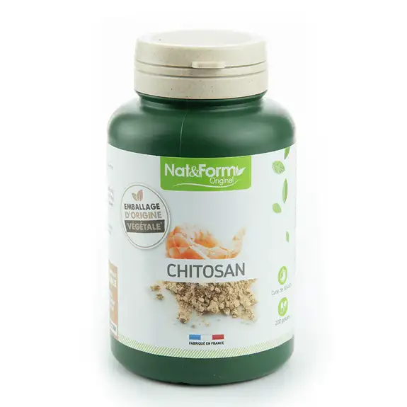 Chitosan 200 gélules Nat & form