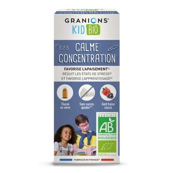 Granions Bio Granions Kid Bio Calme & Concentration 125ml