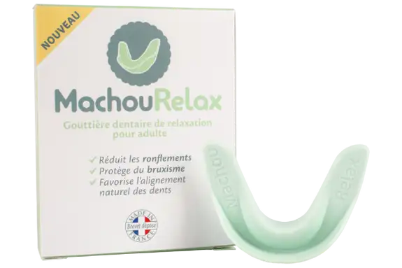 MachouRelax Gouttière Dentaire de Relaxation pour Adulte